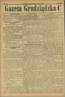 Gazeta Grudziądzka 1916.06.14 R.22 nr 70 + dodatek
