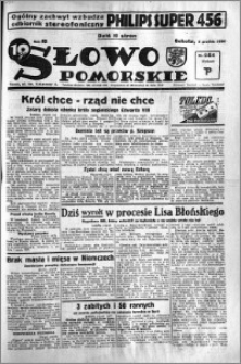 Słowo Pomorskie 1936.12.05 R.16 nr 284