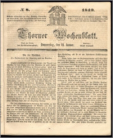 Thorner Wochenblatt 1849, No. 8