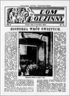 Dom Rodzinny : dodatek tygodniowy Słowa Pomorskiego, 1933.04.09 R. 9 nr 15