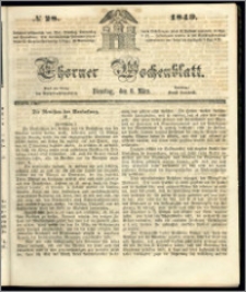 Thorner Wochenblatt 1849, No. 28