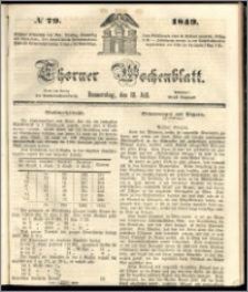 Thorner Wochenblatt 1849, No. 79