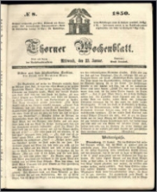 Thorner Wochenblatt 1850, No. 8
