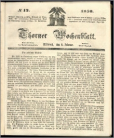 Thorner Wochenblatt 1850, No. 12