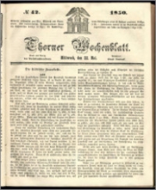 Thorner Wochenblatt 1850, No. 42