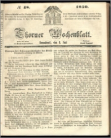 Thorner Wochenblatt 1850, No. 48