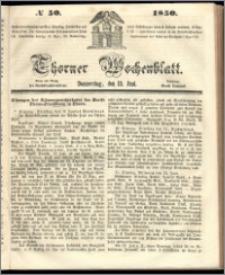 Thorner Wochenblatt 1850, No. 50