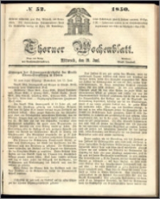 Thorner Wochenblatt 1850, No. 52
