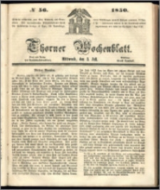 Thorner Wochenblatt 1850, No. 56