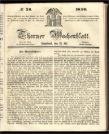 Thorner Wochenblatt 1850, No. 59