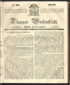 Thorner Wochenblatt 1850, No. 80