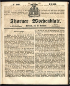 Thorner Wochenblatt 1850, No. 96