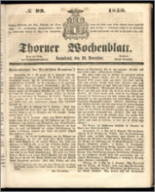 Thorner Wochenblatt 1850, No. 99 + Beilage