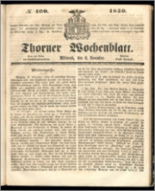 Thorner Wochenblatt 1850, No. 100 + Beilage