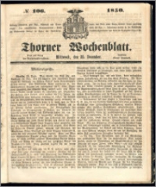 Thorner Wochenblatt 1850, No. 106