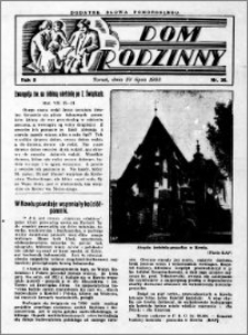 Dom Rodzinny : dodatek tygodniowy Słowa Pomorskiego, 1933.07.23 R. 9 nr 30