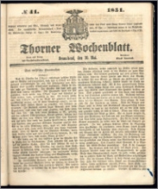 Thorner Wochenblatt 1851, No. 41