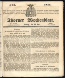 Thorner Wochenblatt 1851, No. 55