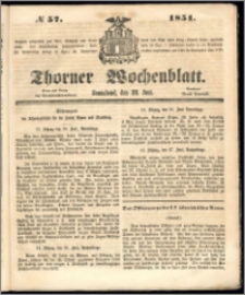 Thorner Wochenblatt 1851, No. 57