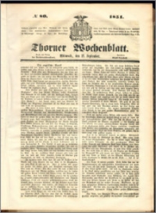 Thorner Wochenblatt 1851, No. 80