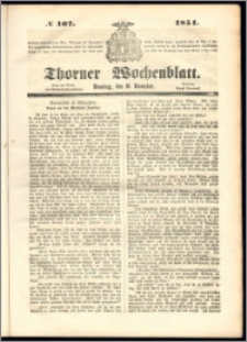 Thorner Wochenblatt 1851, No. 107