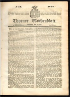 Thorner Wochenblatt 1852, No. 41