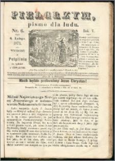 Pielgrzym, pismo religijne dla ludu 1873 nr 6