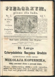 Pielgrzym, pismo religijne dla ludu 1873 nr 7
