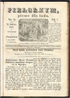 Pielgrzym, pismo religijne dla ludu 1873 nr 8