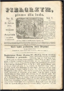 Pielgrzym, pismo religijne dla ludu 1873 nr 9