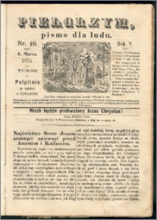 Pielgrzym, pismo religijne dla ludu 1873 nr 10