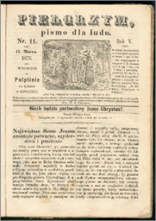 Pielgrzym, pismo religijne dla ludu 1873 nr 11