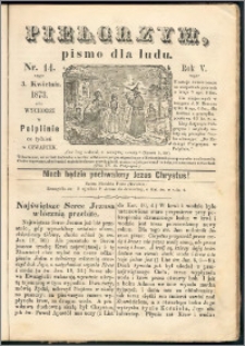 Pielgrzym, pismo religijne dla ludu 1873 nr 14