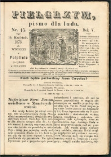 Pielgrzym, pismo religijne dla ludu 1873 nr 15