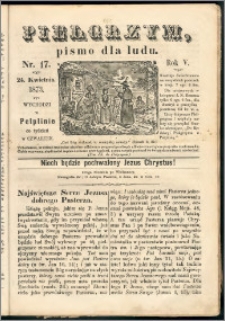 Pielgrzym, pismo religijne dla ludu 1873 nr 17