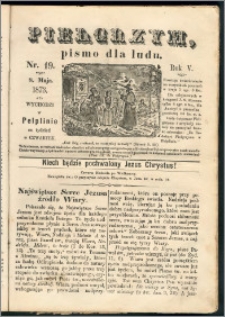 Pielgrzym, pismo religijne dla ludu 1873 nr 19