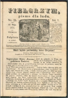 Pielgrzym, pismo religijne dla ludu 1873 nr 21
