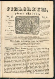 Pielgrzym, pismo religijne dla ludu 1873 nr 23