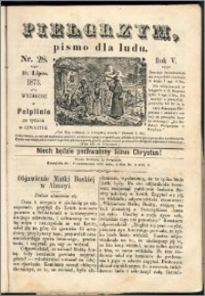 Pielgrzym, pismo religijne dla ludu 1873 nr 28