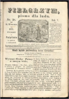 Pielgrzym, pismo religijne dla ludu 1873 nr 38