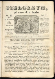 Pielgrzym, pismo religijne dla ludu 1873 nr 39