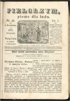Pielgrzym, pismo religijne dla ludu 1873 nr 41
