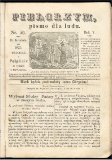 Pielgrzym, pismo religijne dla ludu 1873 nr 50