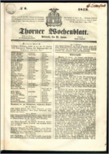 Thorner Wochenblatt 1853, No. 8