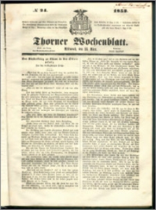 Thorner Wochenblatt 1853, No. 24