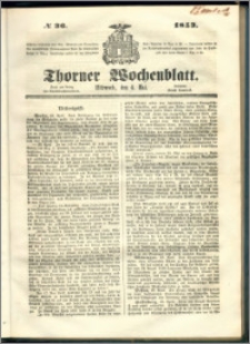 Thorner Wochenblatt 1853, No. 36