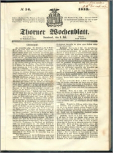 Thorner Wochenblatt 1853, No. 56
