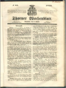 Thorner Wochenblatt 1853, No. 82