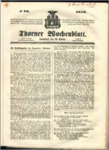 Thorner Wochenblatt 1853, No. 88