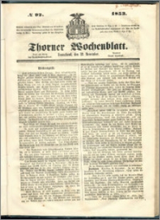 Thorner Wochenblatt 1853, No. 92